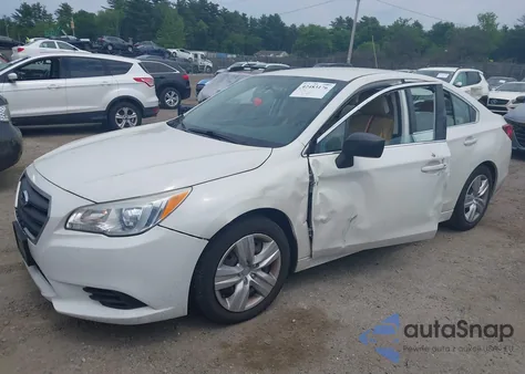 2015 Subaru Legacy 2.5I from USA, damaged, VIN 4S3BNAA68F3022175